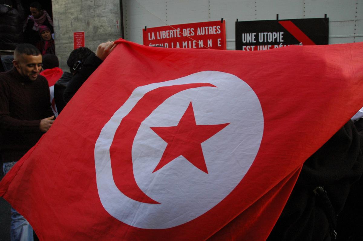 drapeau national Tunisien
