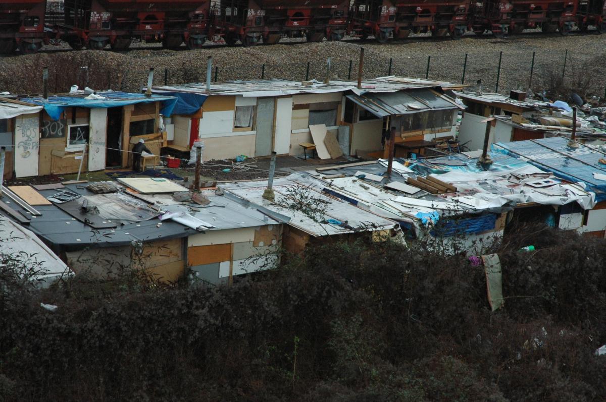 camp de Roms à Bobigny