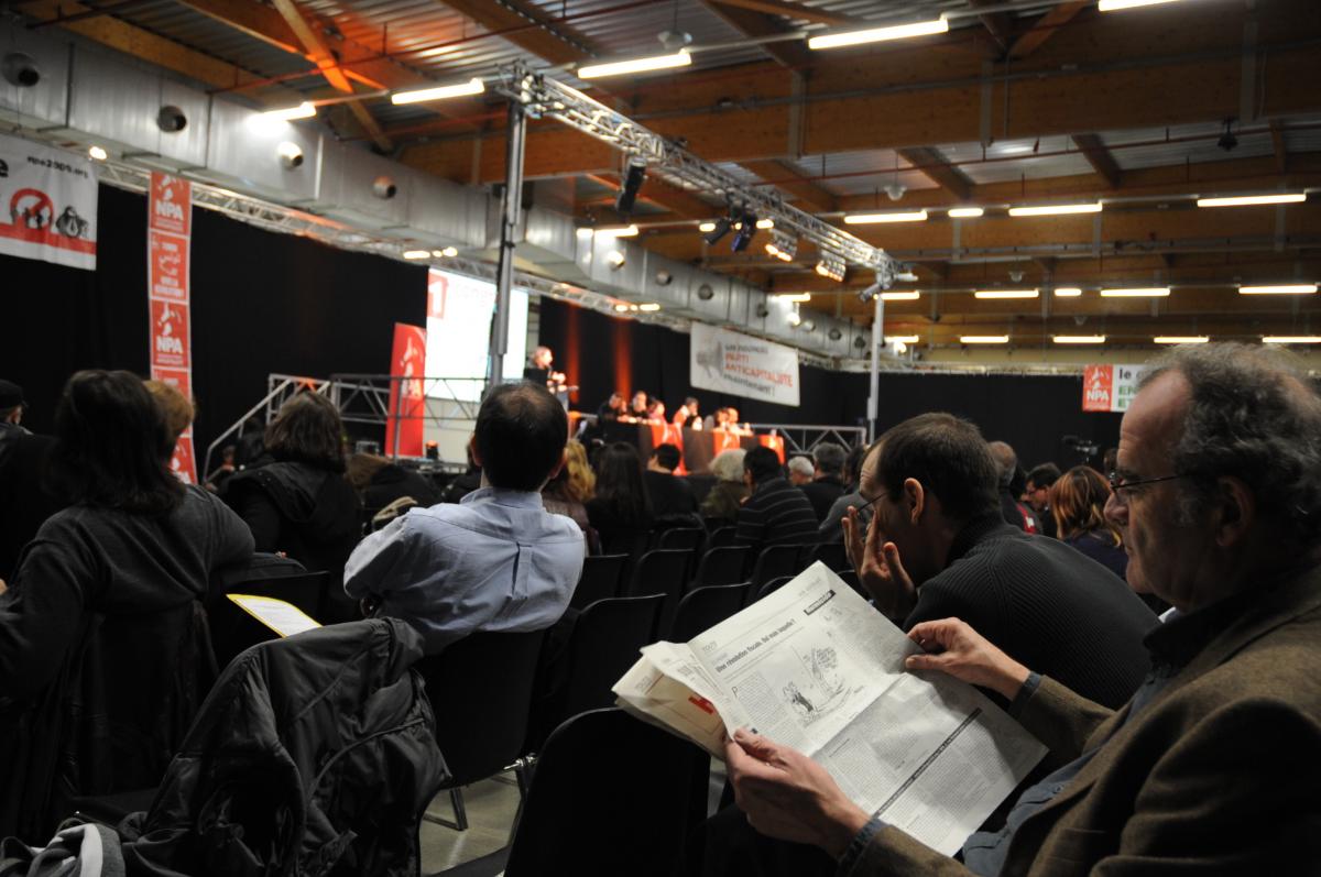 Observateur invité de la Gauche Unitaire au 1er congrès du NPA