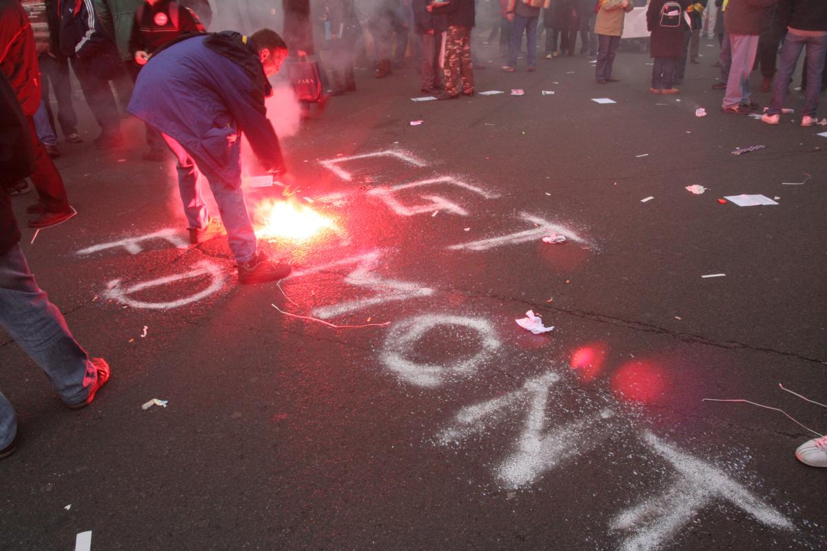 manifestation fonction publique 8 fev 2007 à Paris