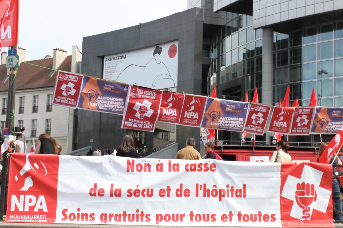 Banderole du NPA
