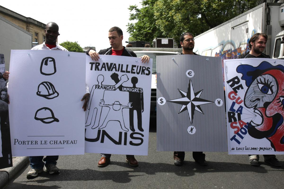 panneaux antiracistes
