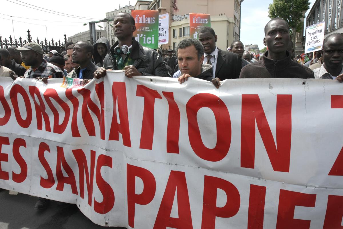 cortège sans-papiers