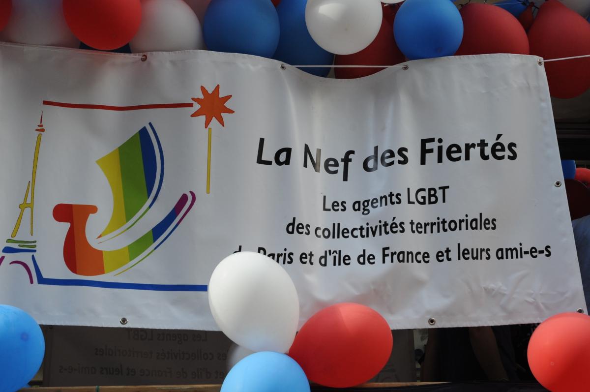 Banderole des Agents des collectivités territoriales LGTB