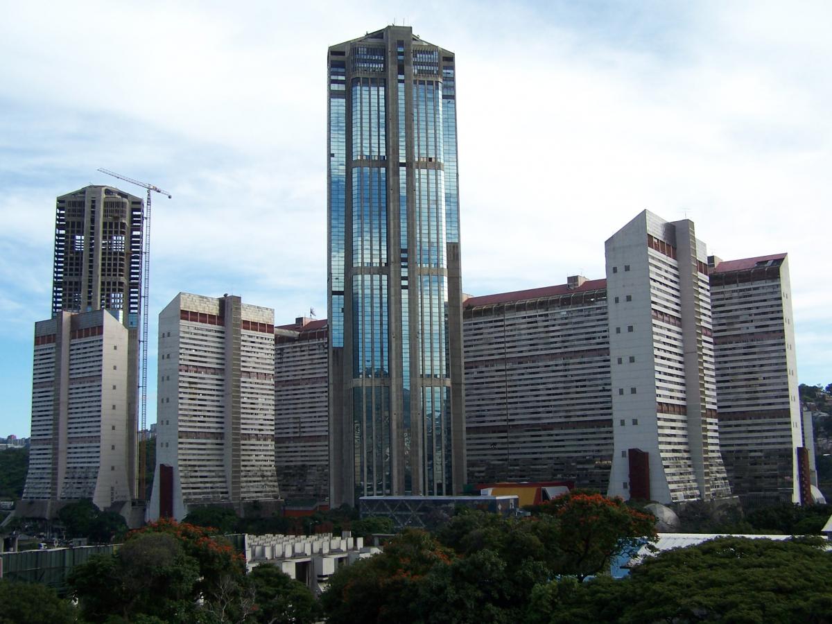 Vue du centre de Caracas
