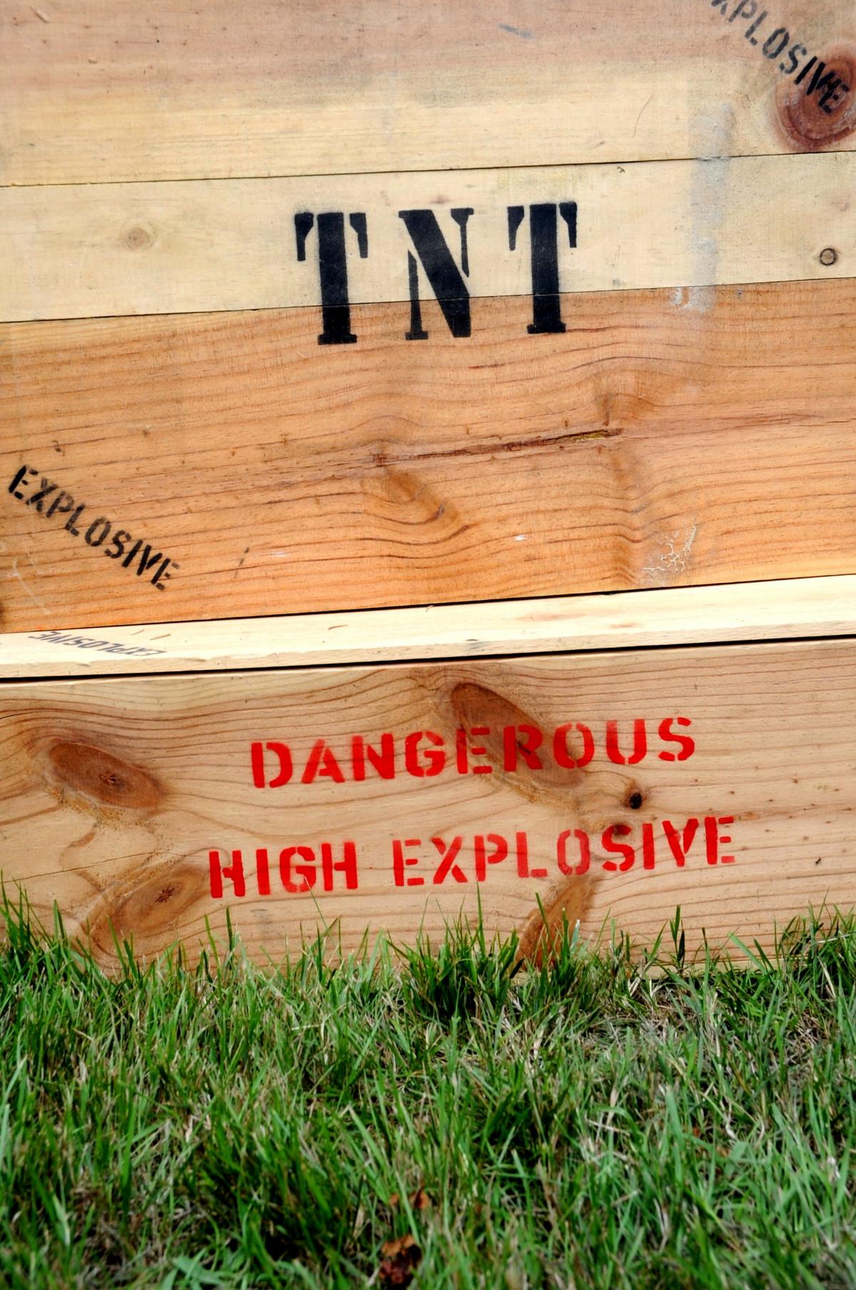 caisse d'explosif TNT US Army 1939 1945