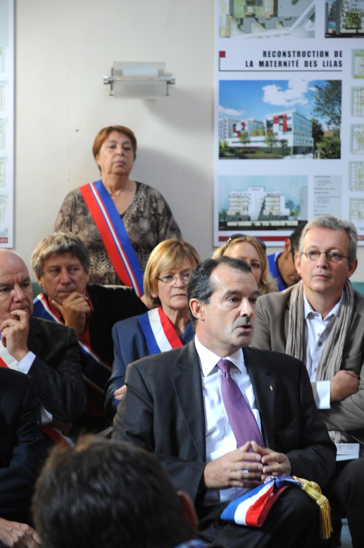 Intervention du Maire des Lilas à la conférence de Presse Maternité des Lilas