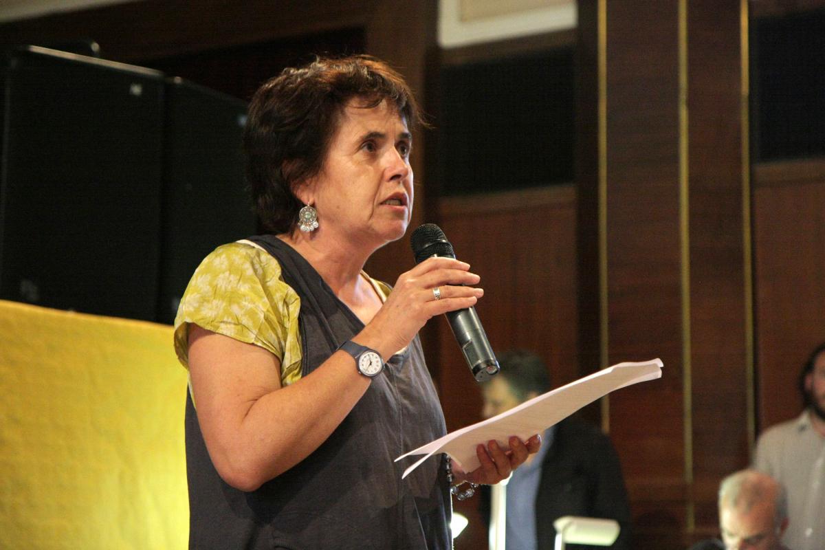 Annick Coupé pour Solidaires