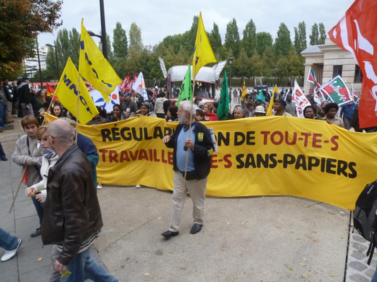 Mise en place du cortège