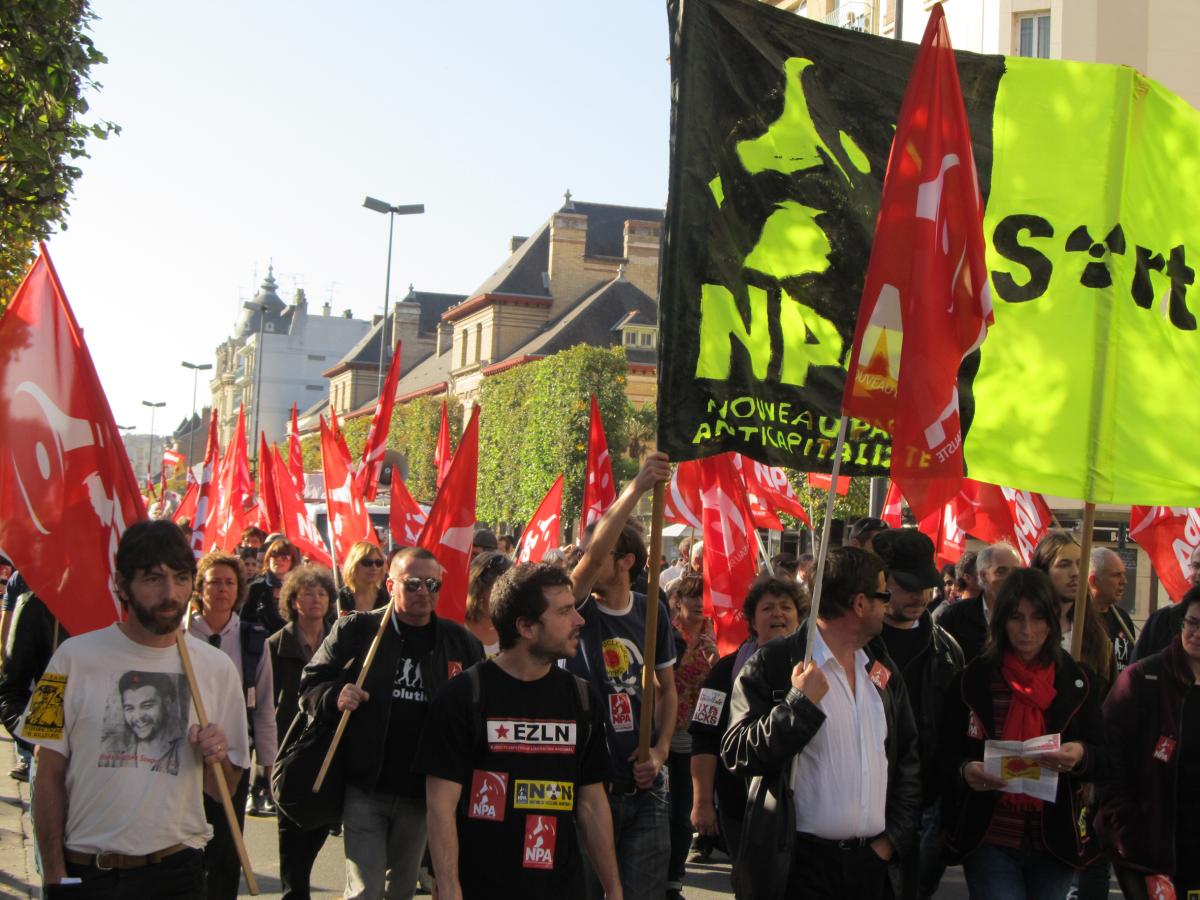 cortège du NPA