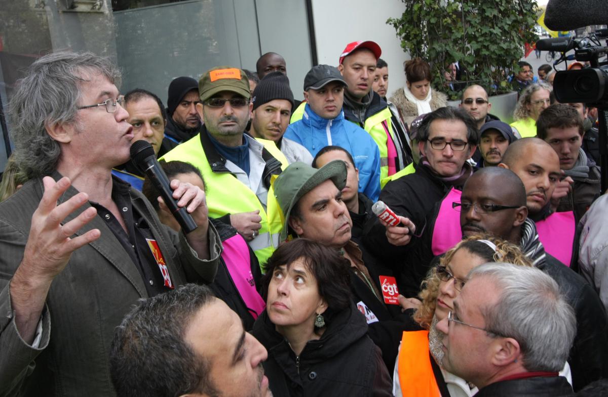 Intervention du porte parole de Peugeot Sochaux