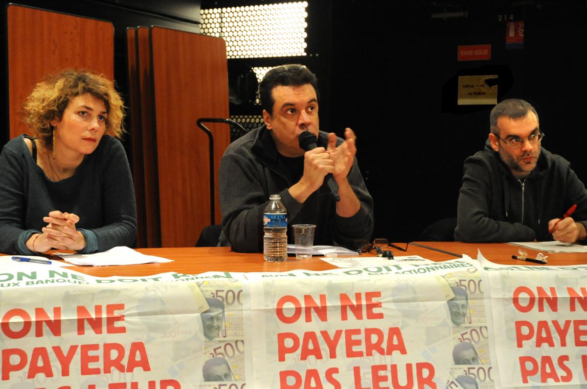Débat Résistances en Europe face à la crise, l'austérité et la dette