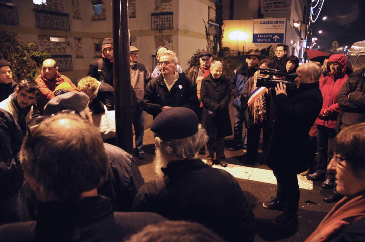 Serge Guichard président de lAssociation de Solidarité en Essonne aux Familles Roms, Roumaines ASEFRR Réseau Romeurope