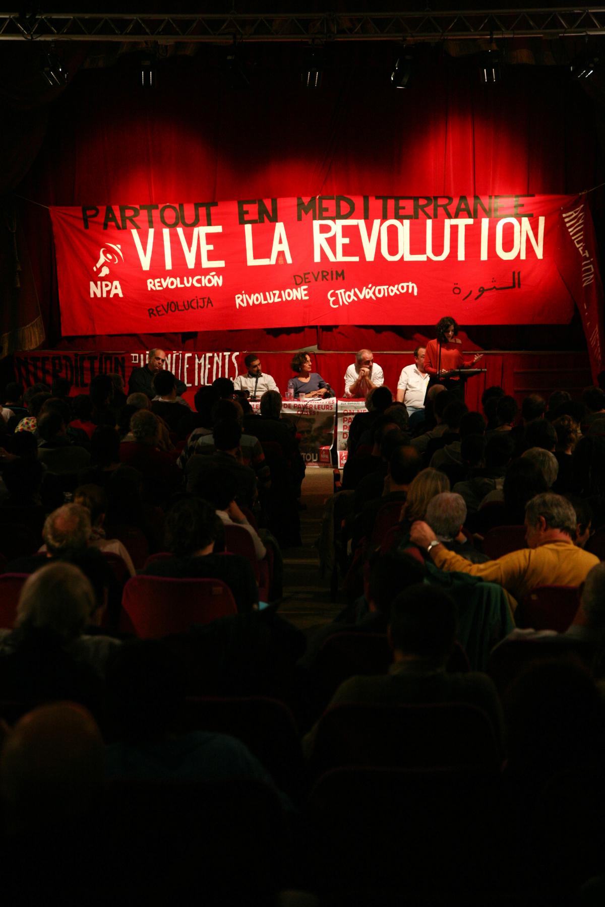 Vue de la salle.