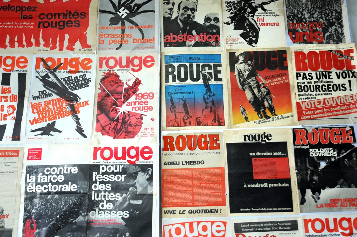 Couvertures de Rouge Hebdomadaire et Rouge Quotidien