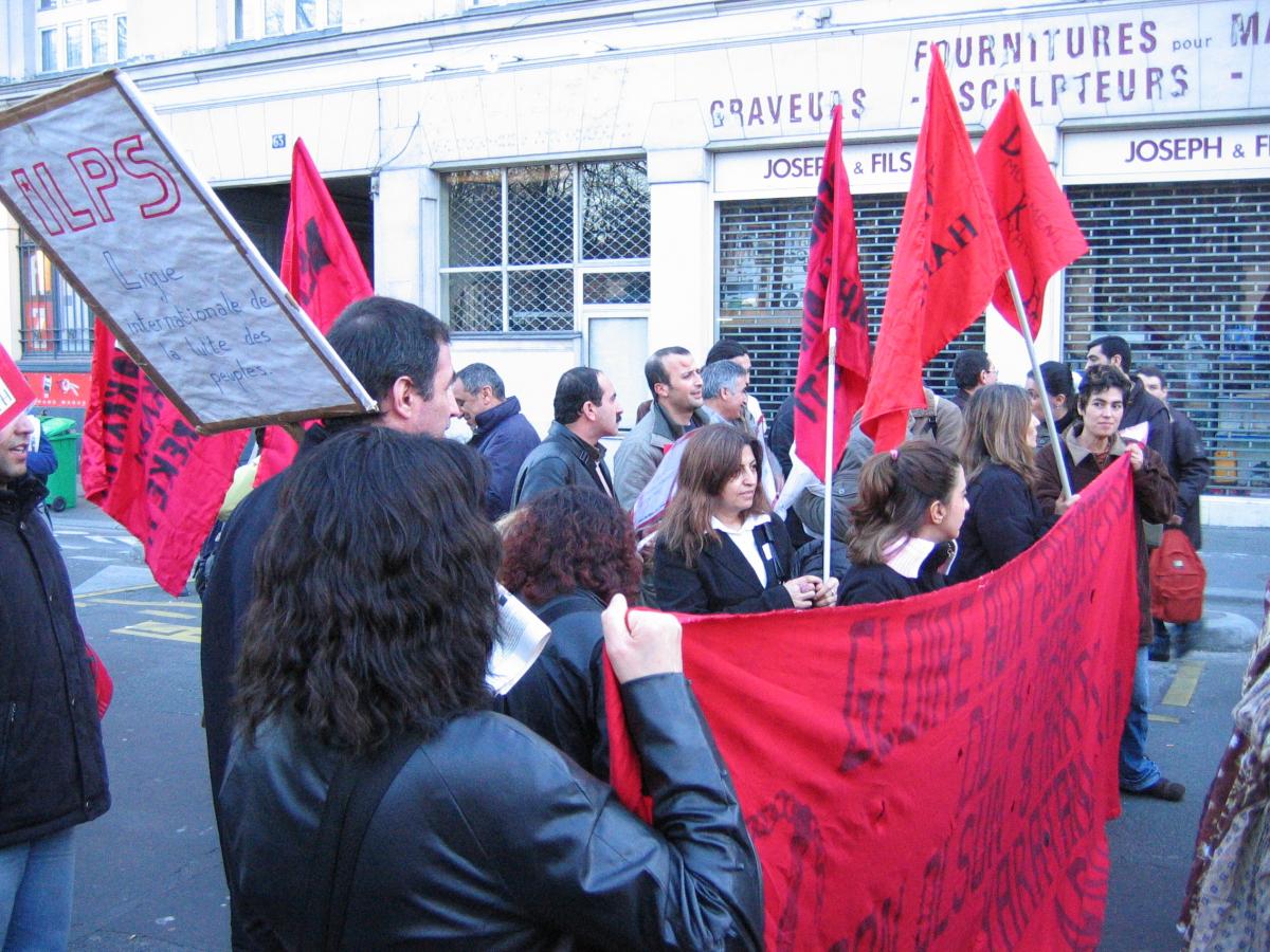 Manifestation pour les droits des femmes du 8 mars 2007.