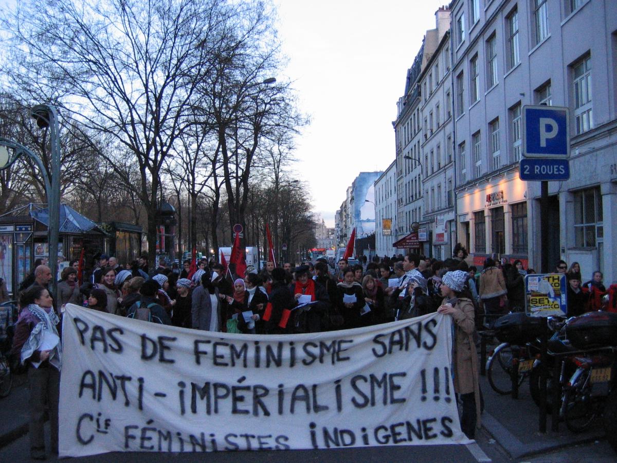Manifestation pour les droits des femmes du 8 mars 2007.