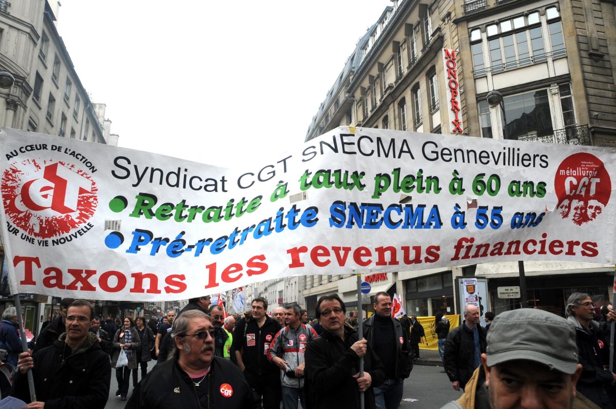 Banderole SNECMA Taxons les revenus financiers