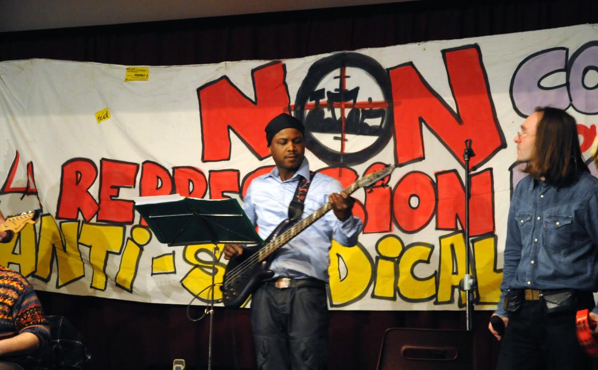 Fête de soutien aux postiers du 92