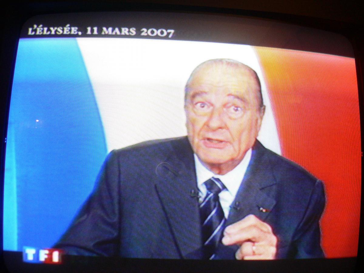 l'adieu de Chirac
