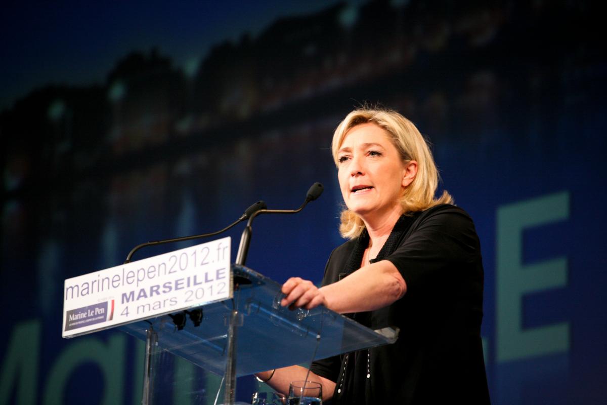 Marine Le Pen.
