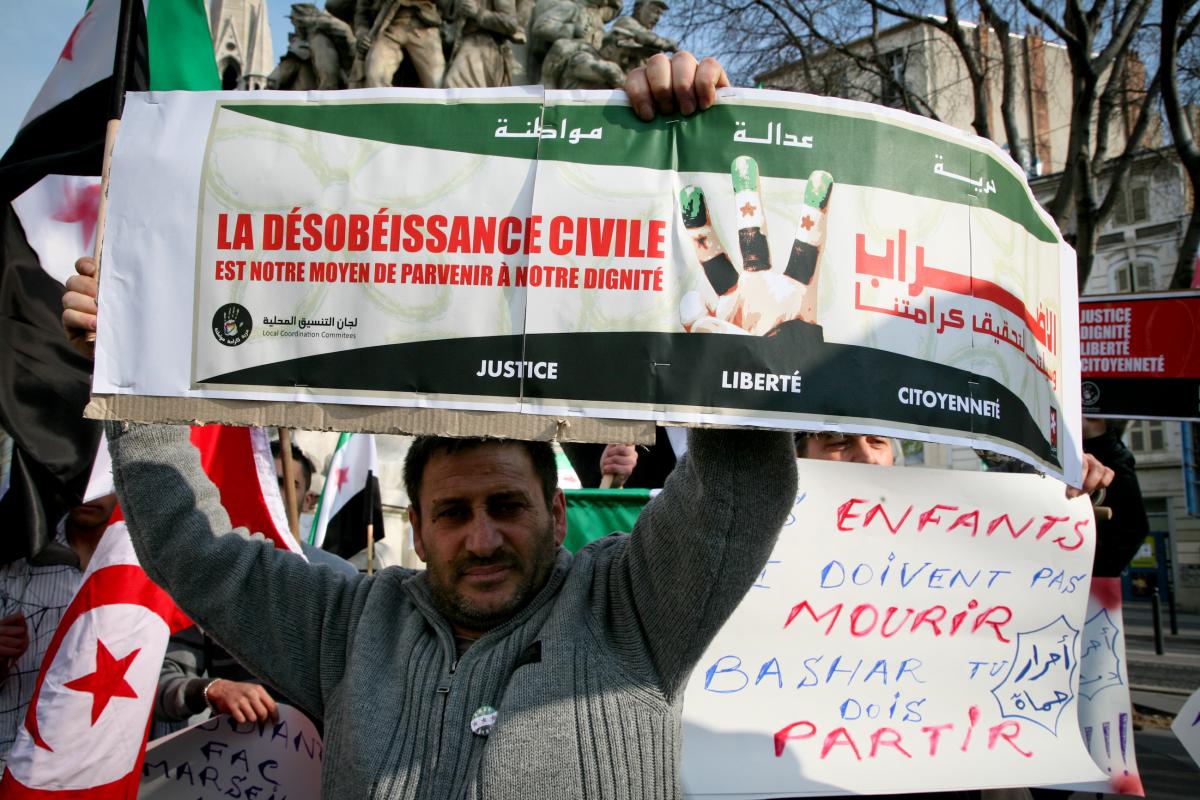Mot d'ordre: Desobeissance civile.