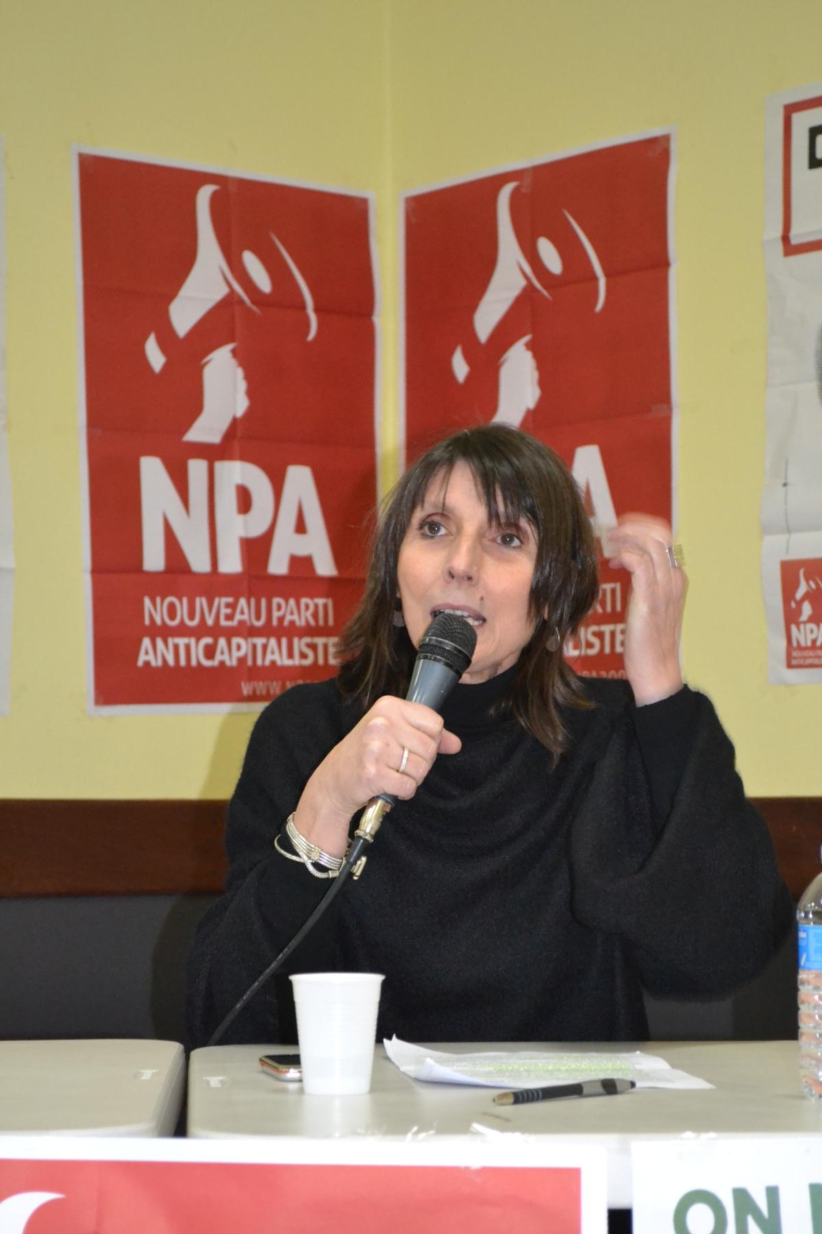 Prise de parole de Christine Poupin