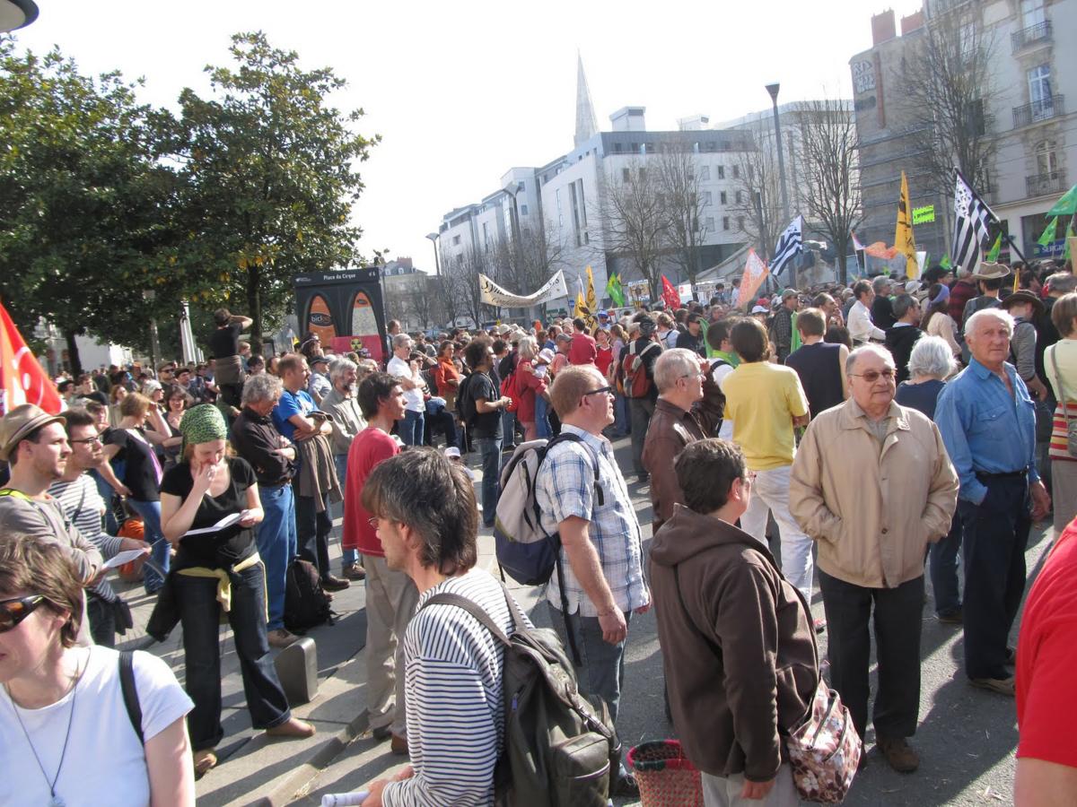 la manifestation
