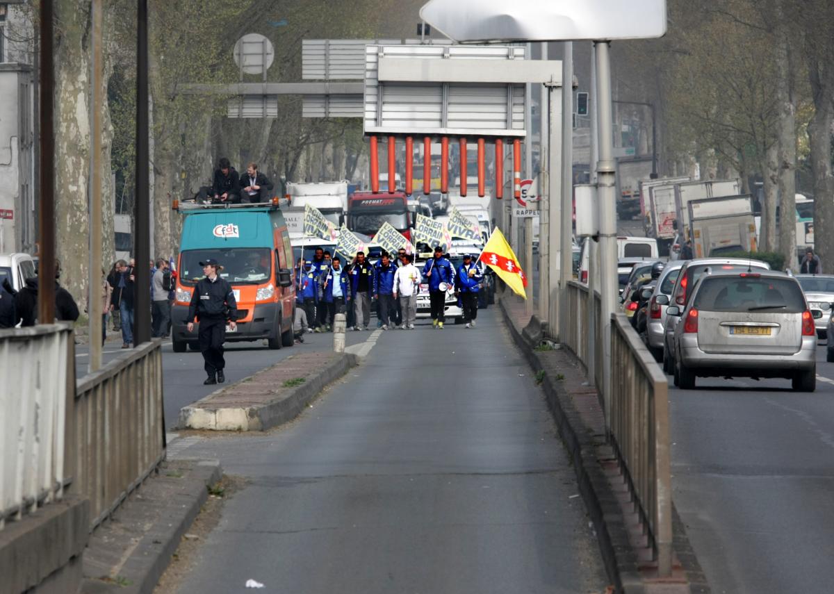 Arrivée à Bobigny par la N3