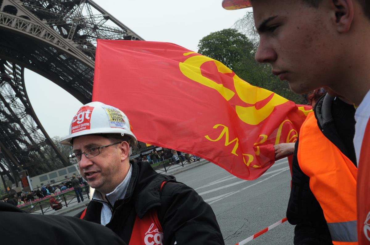 syndicaliste Cgt d'Arcélor Mittal