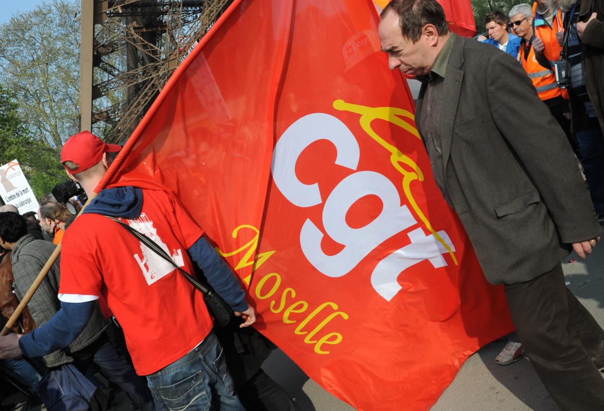 Drapeau Cgt de Moselle
