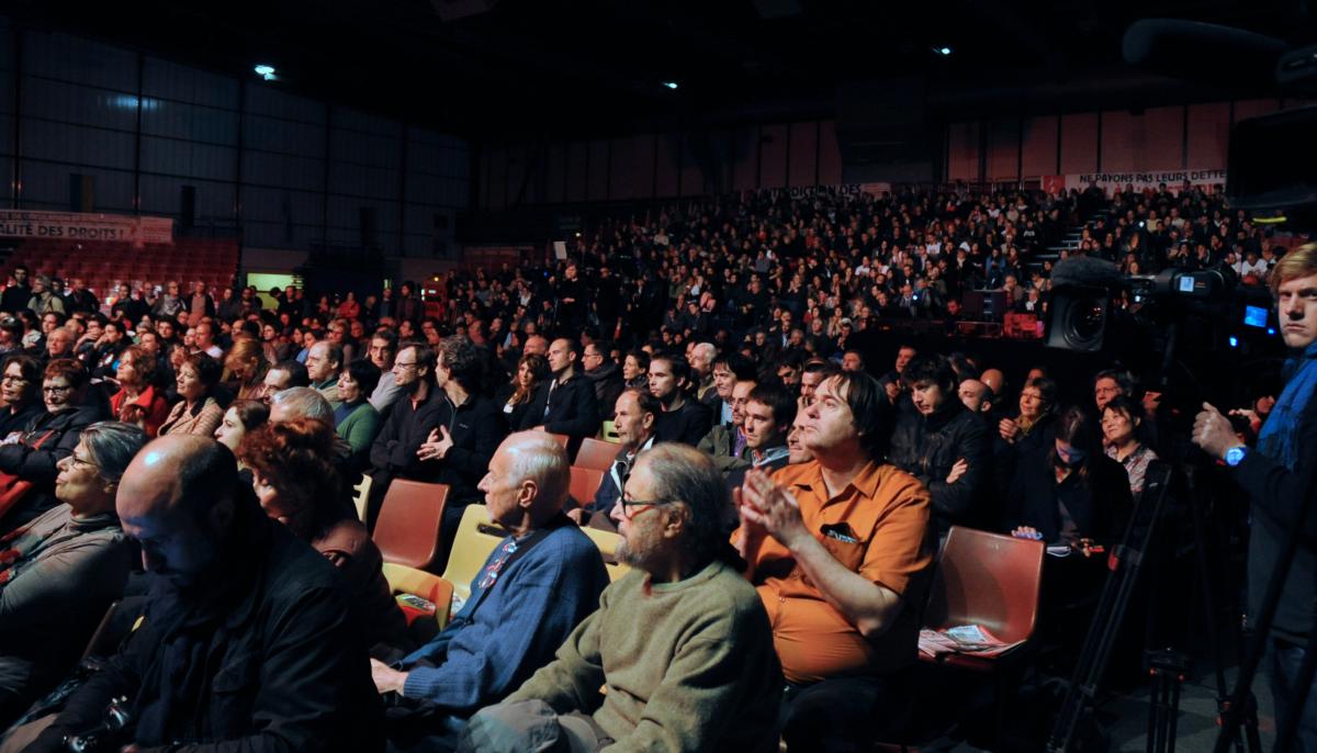 Meeting présidentielle du Npa Plus de 1000 personnes présentes