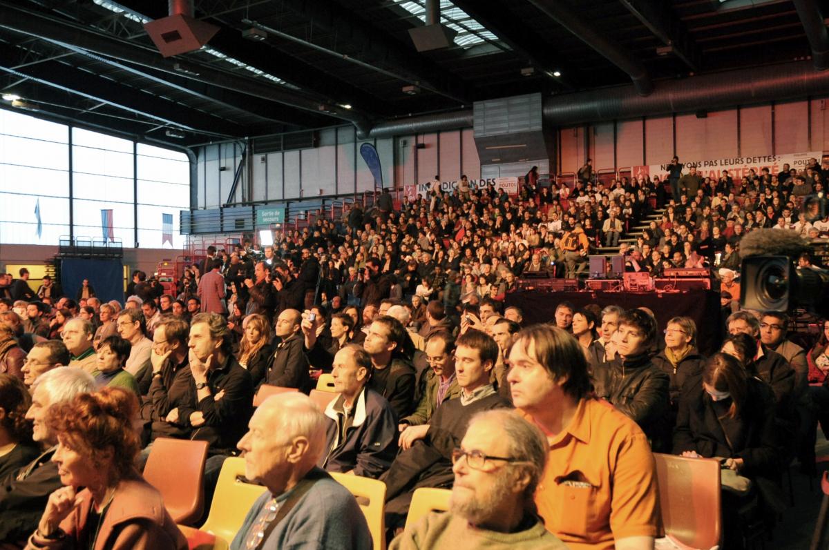Meeting présidentielle du Npa Plus de 1000 personnes présentes