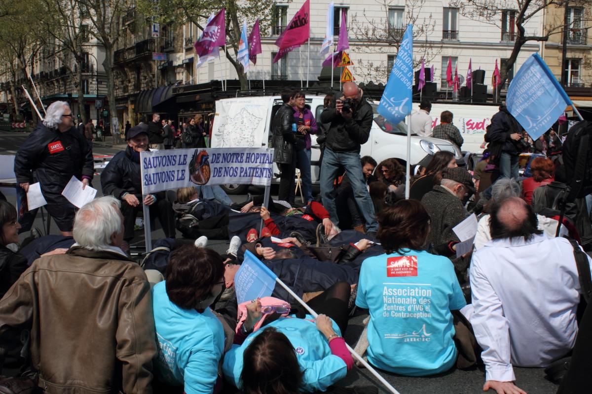 Flashmob pendant le rassemblement
