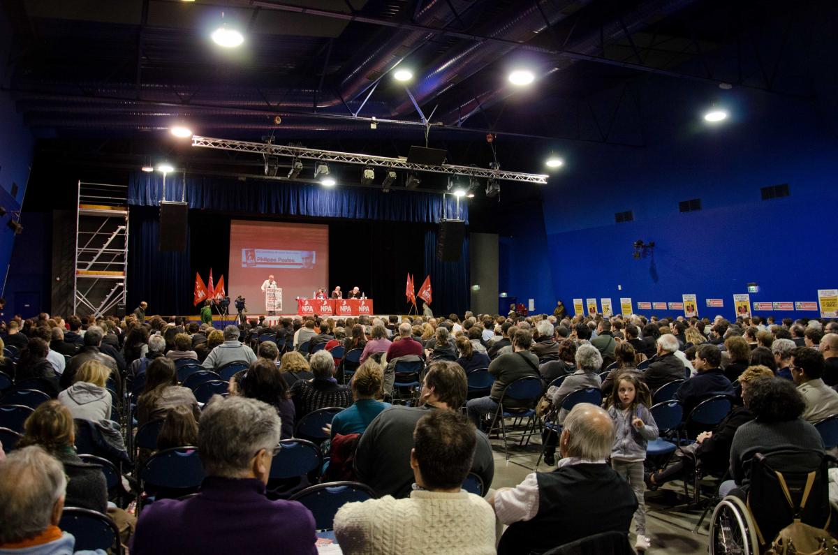 Meeting Philippe Poutou 14 avril 2012 Pessac