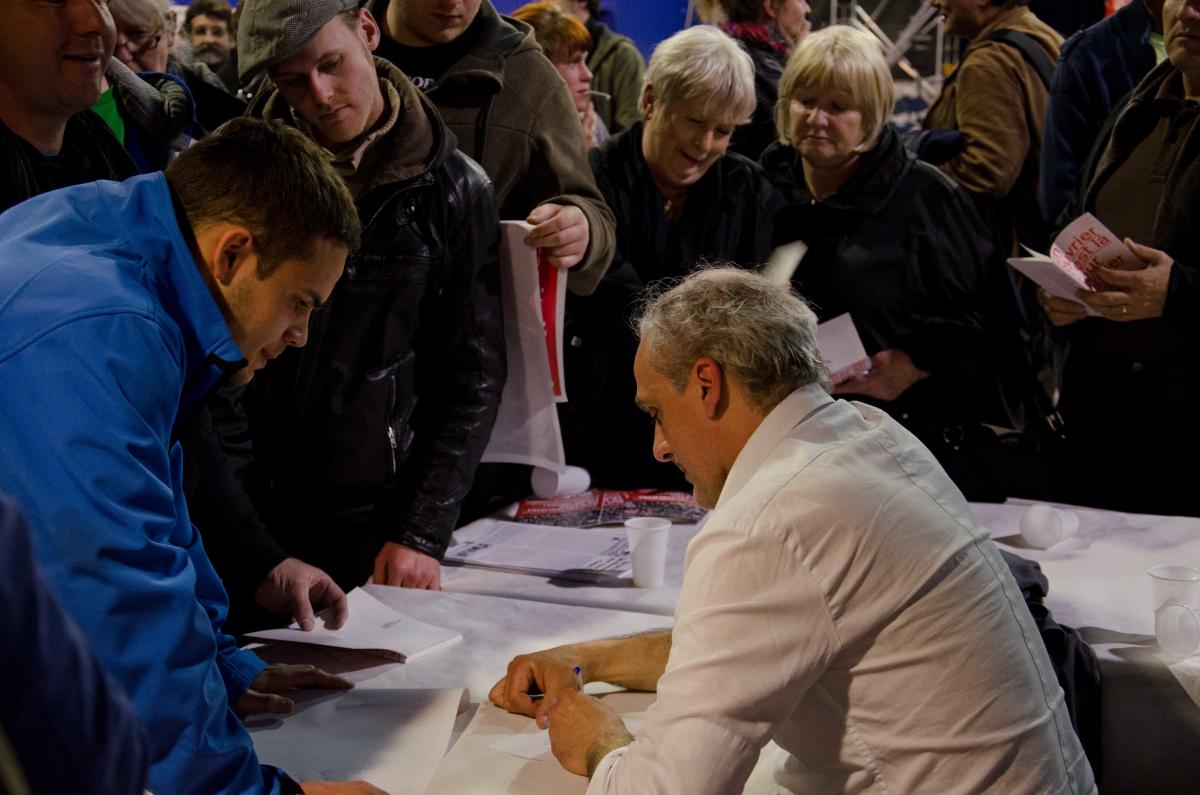 Meeting Philippe Poutou 14 avril 2012 Pessac