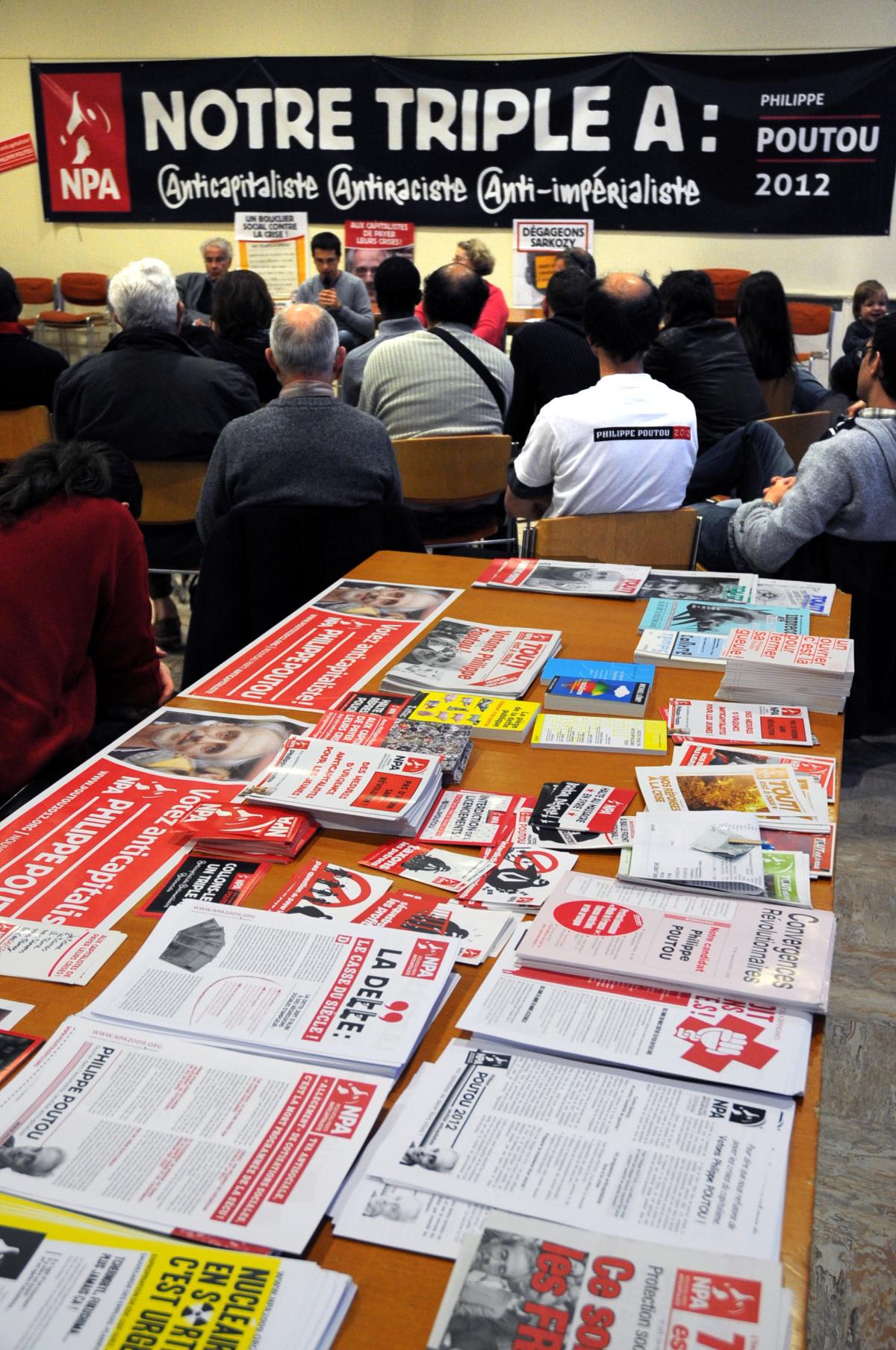Dites le avec nous le 22 avril en votant pour Philippe Poutou