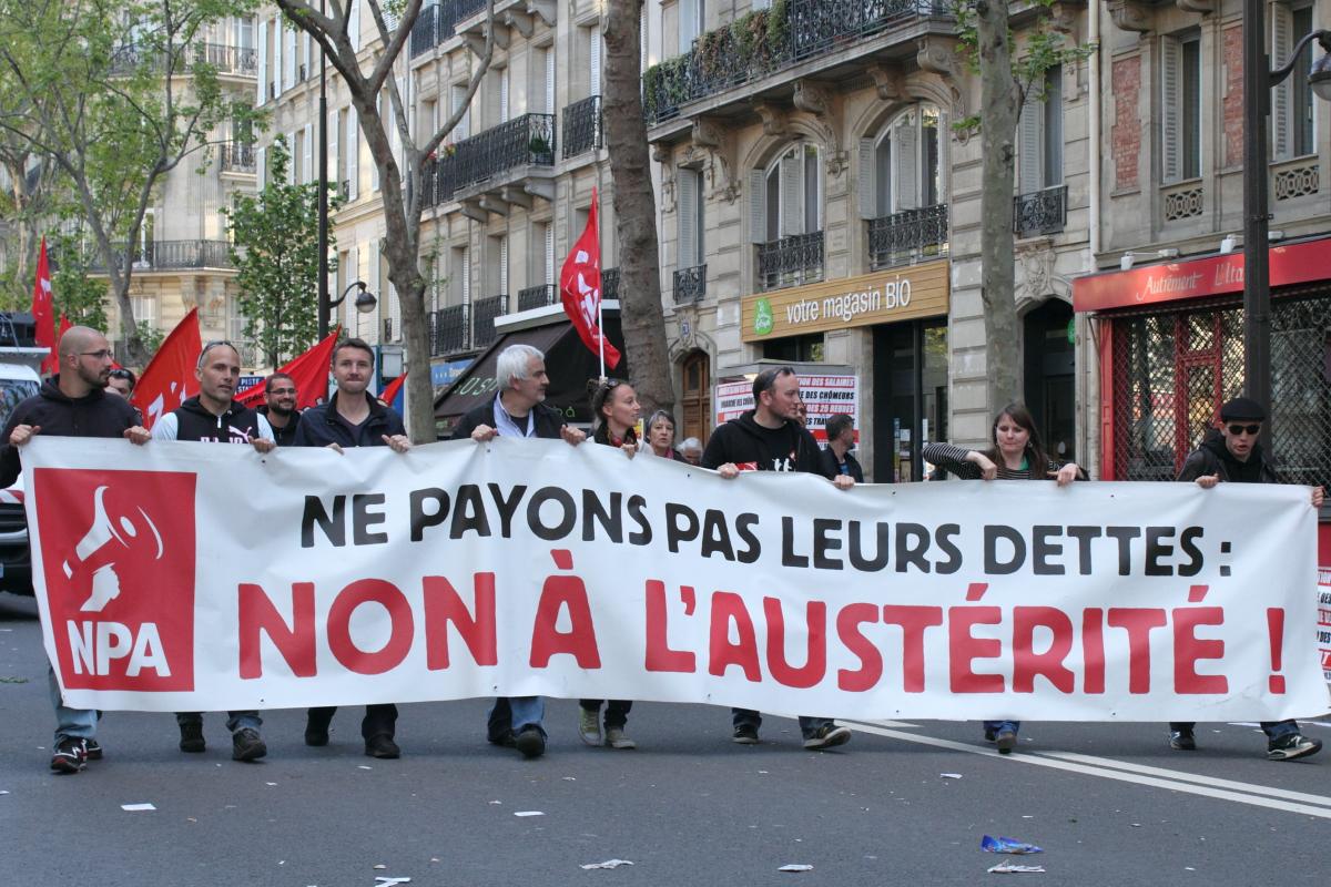 Banderole du NPA
