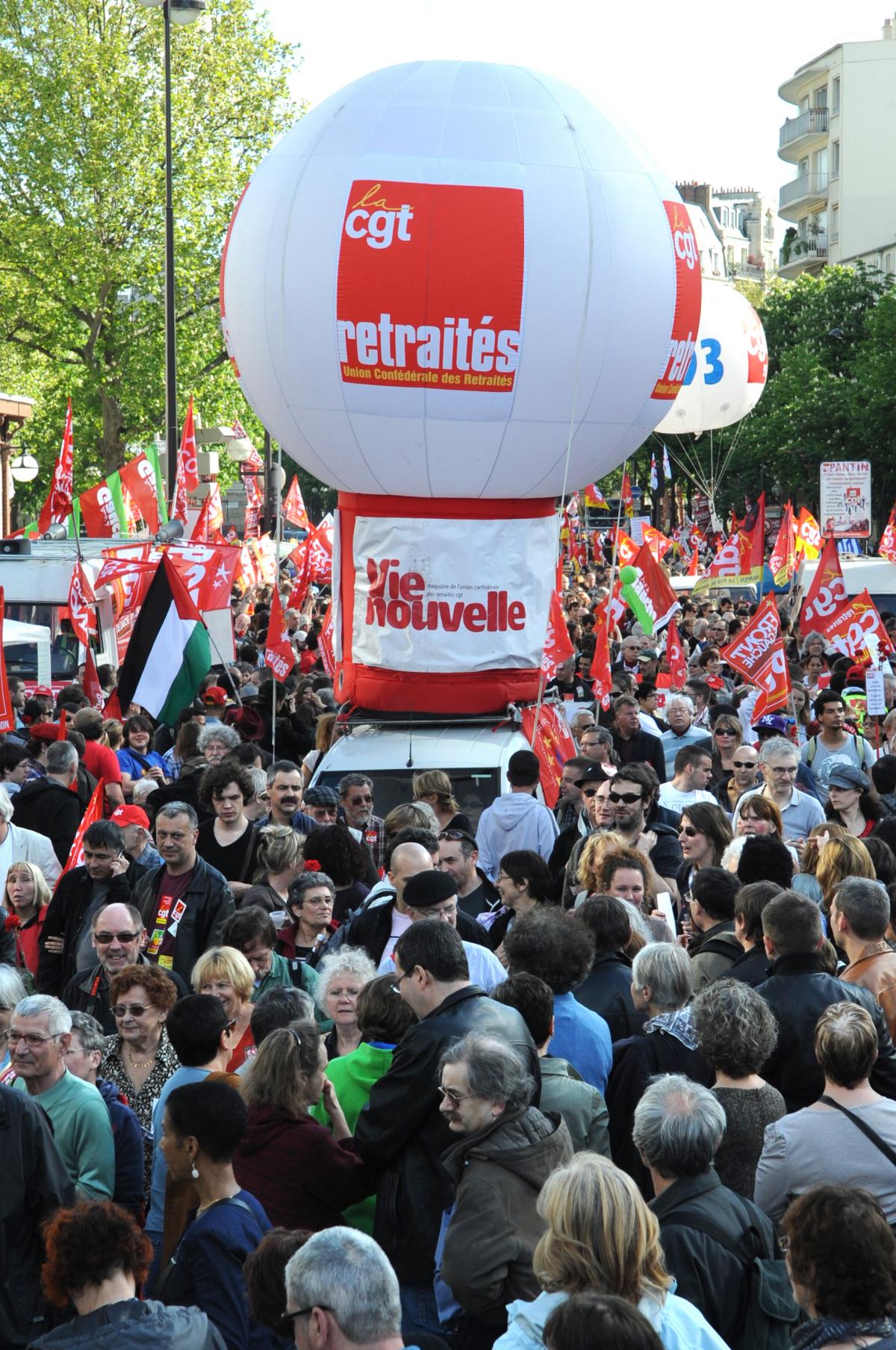 ballon de l'UFR Cgt
