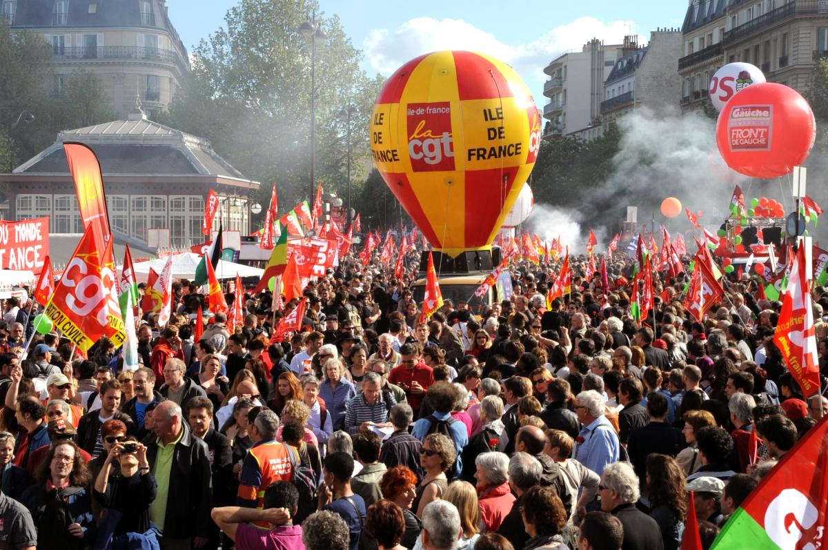 ballon Cgt ile de France