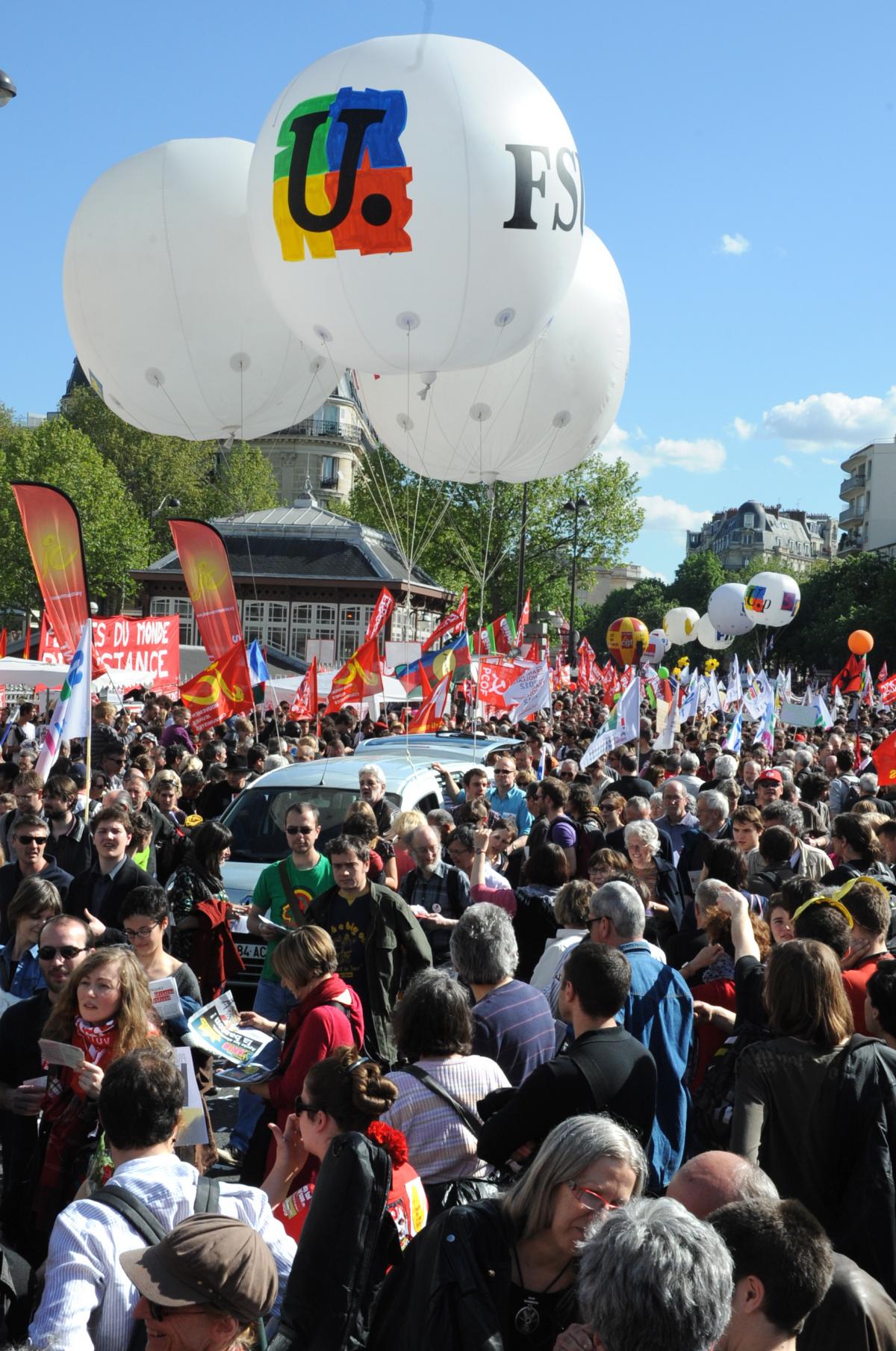 cortège de la FSU