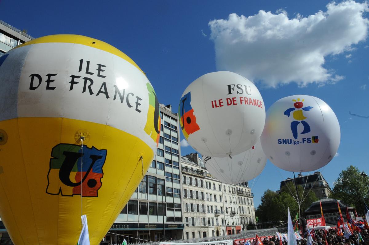 ballon FSU ile de France
