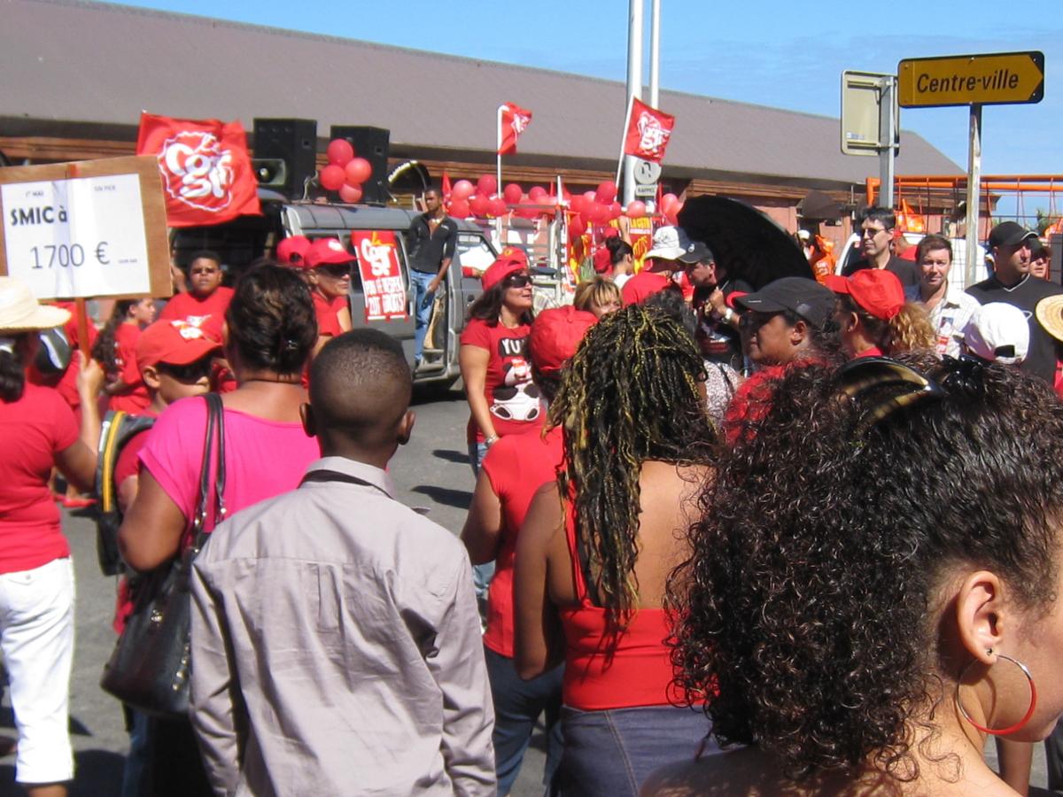 Sin Pier ile de La Réunion 1er mai 3000 contre Sarkozy