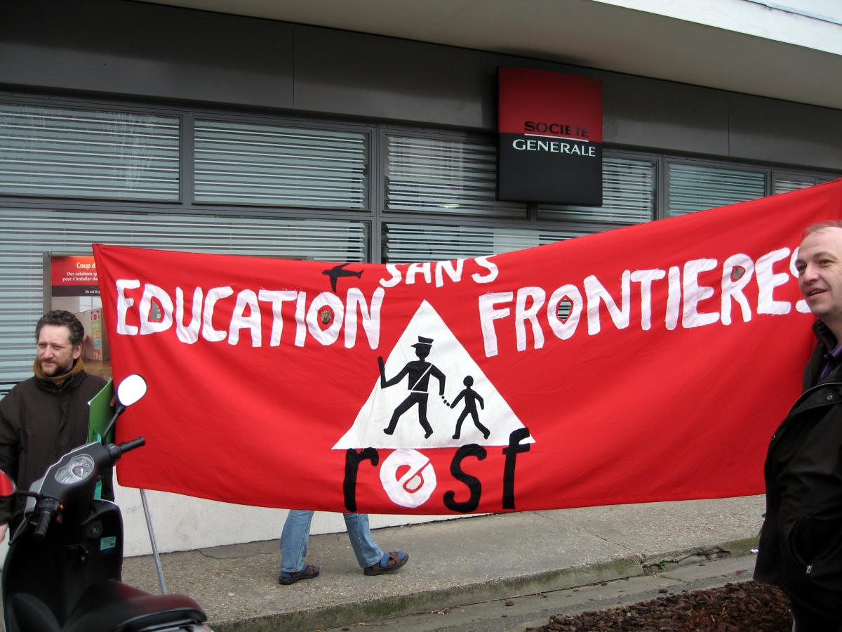 Rassemblement RESF à Chatenay