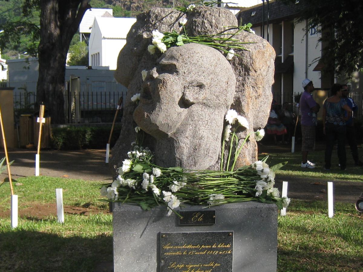 Aux combattants pour la liberté executés le 15 avril 1812 ile de la Réunion