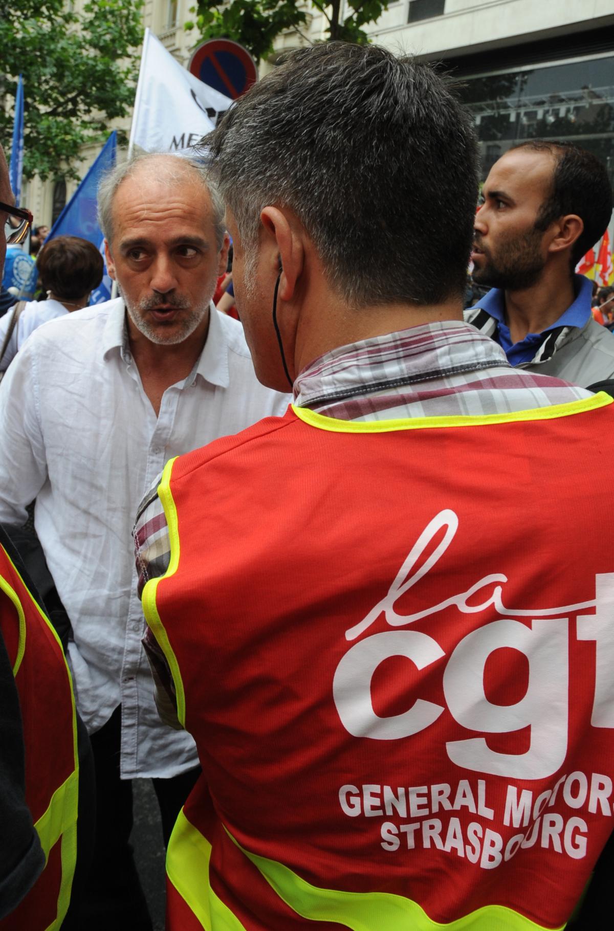 Cgt Général Motors Strasbourg avec Philippe Poutou