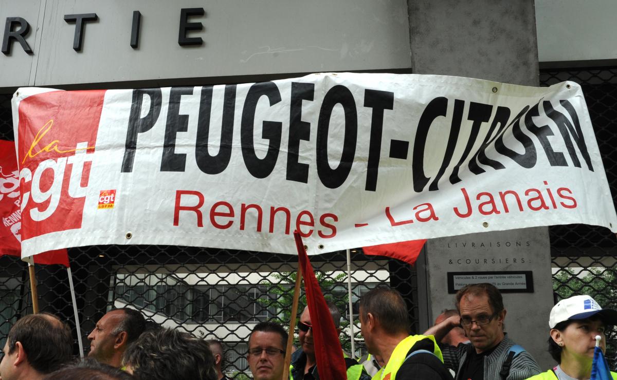 Cgt Peugeot-Citroën Rennes La Janais