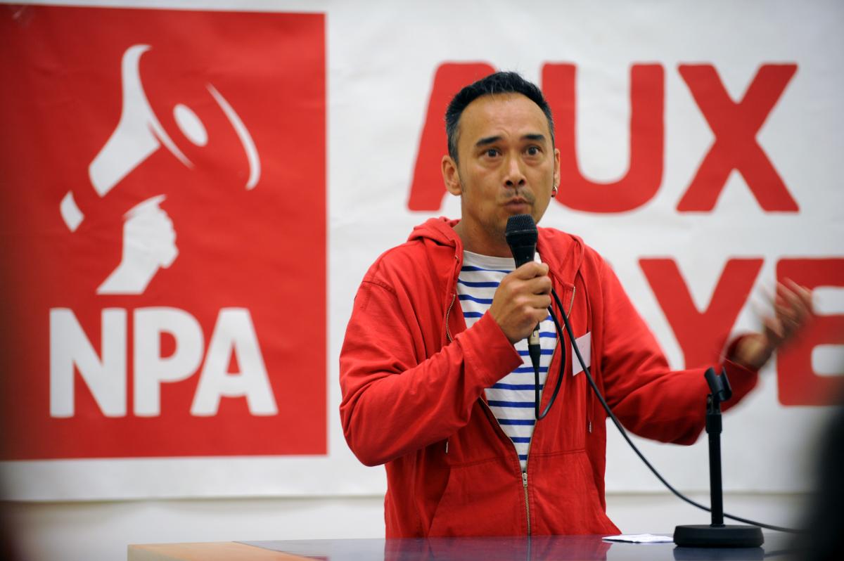 Intervenant du Limousin Conférence Nationale du Npa