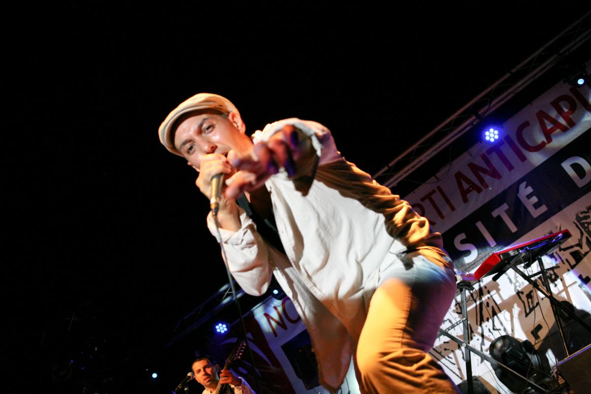 Concert de HK et les Saltimbanques.