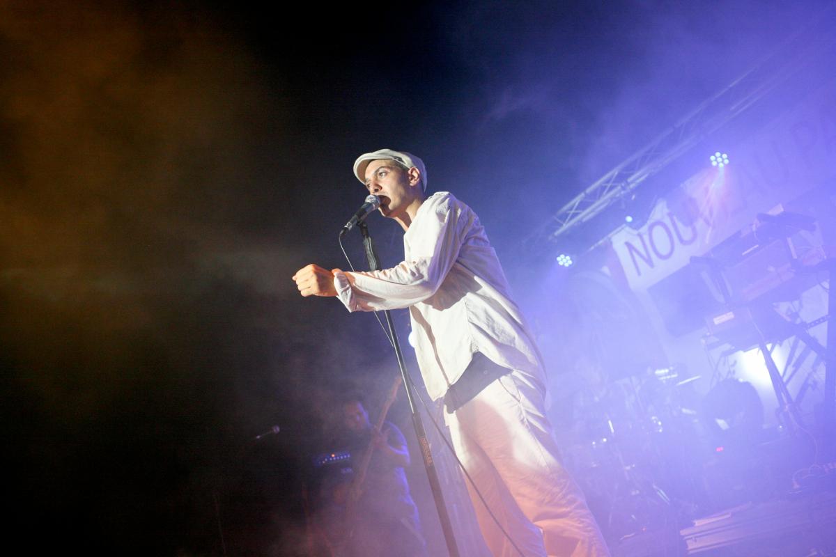 Concert de HK et les Saltimbanques.